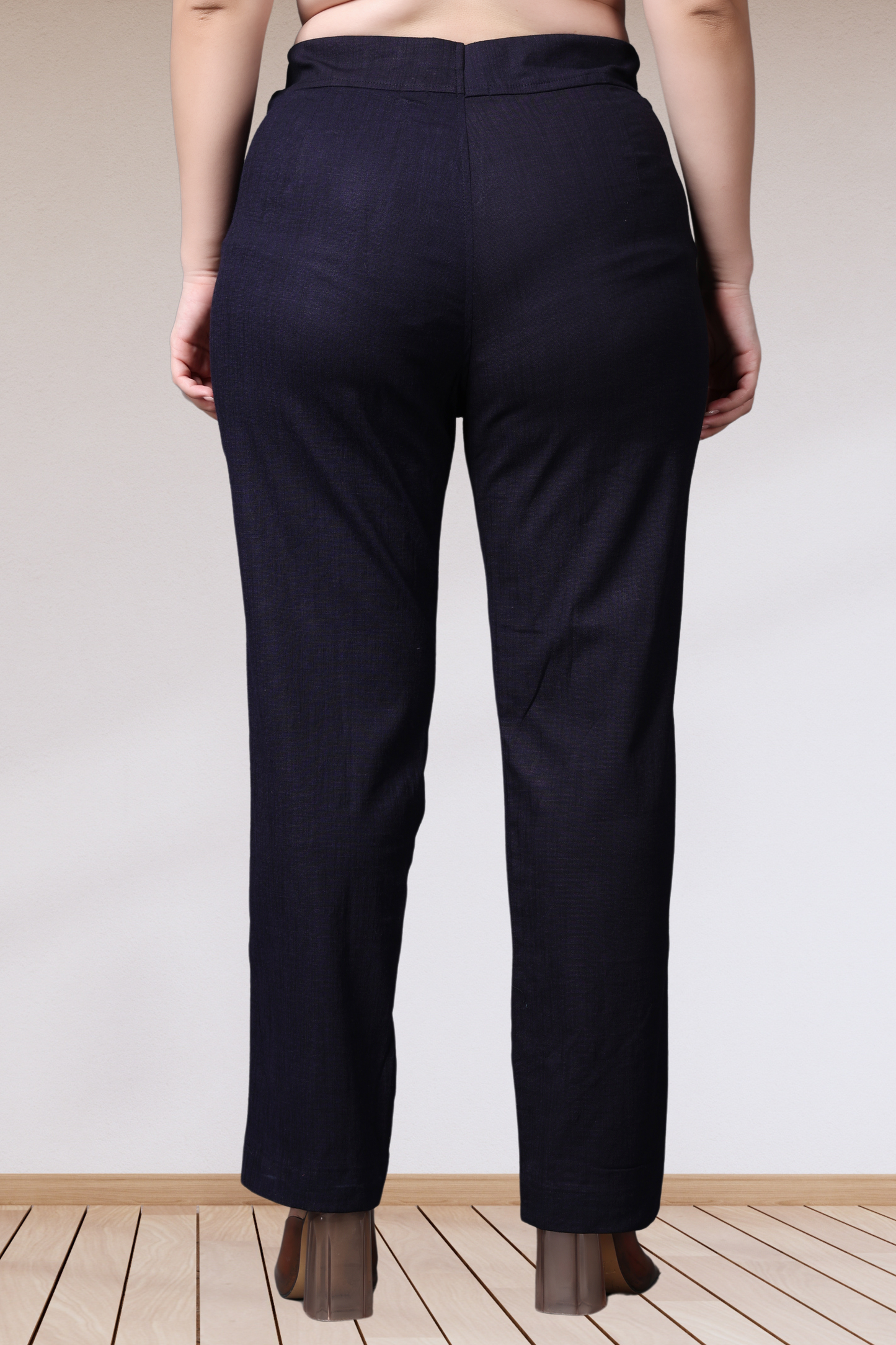 Lycra Slub Pants