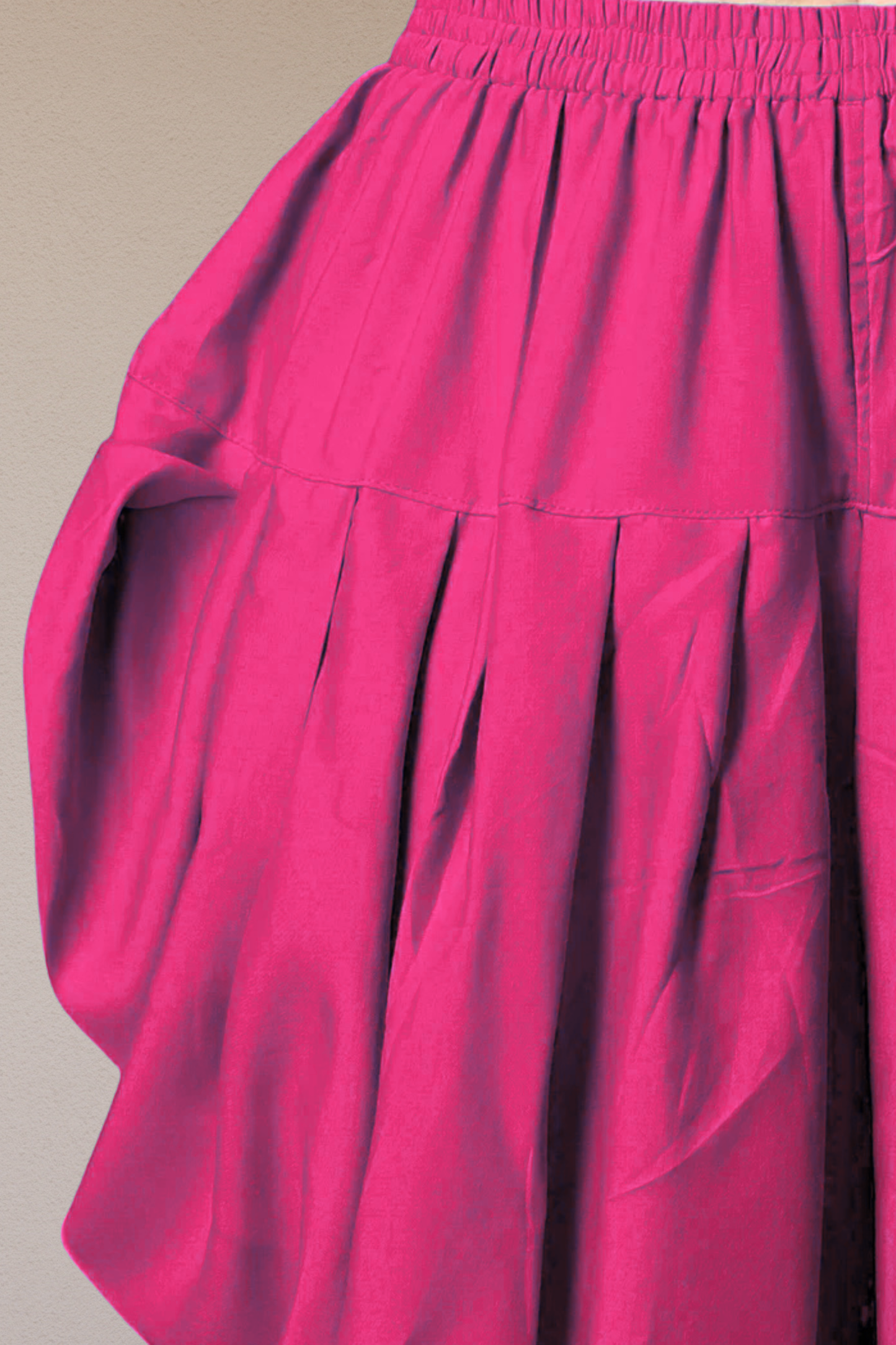 Pink Belted Dhoti Salwar