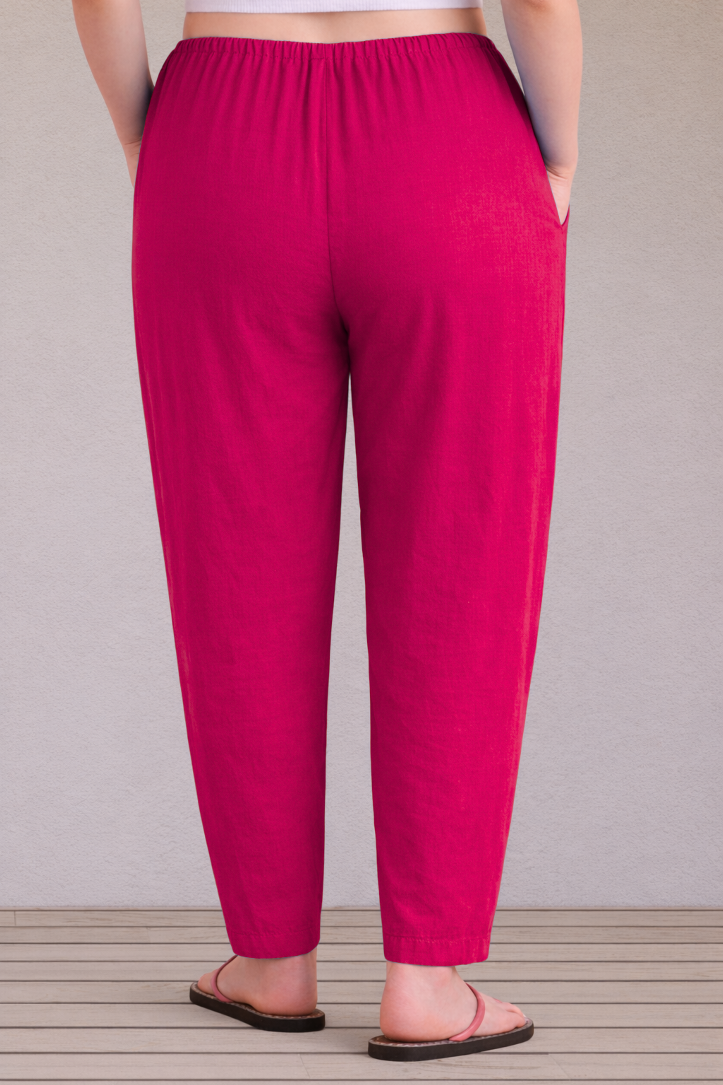 Magenta Easy Fit Cotton Maternity Salwar