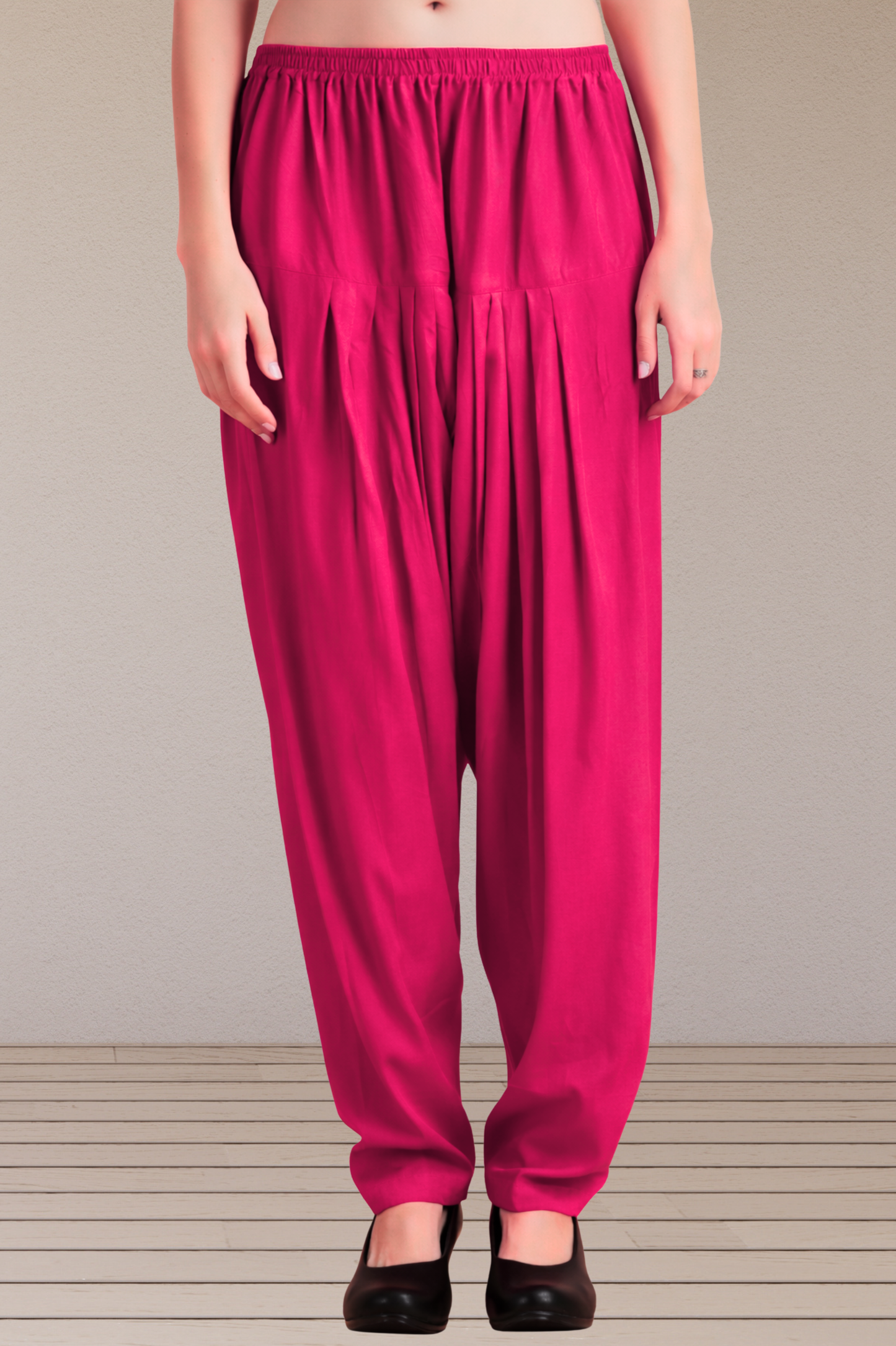 Magenta Easy Fit Rayon Salwar