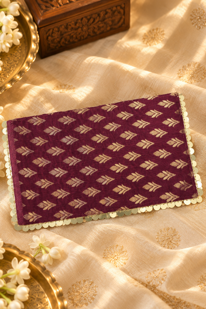Mahogany Grace Handcrafted Shagun Envelope