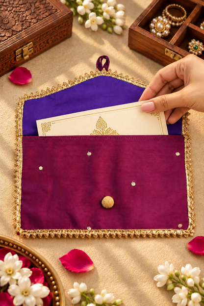 Majestic Wine Handcrafted Shagun Envelope