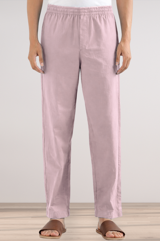 Mauve Cotton Pant Pajama