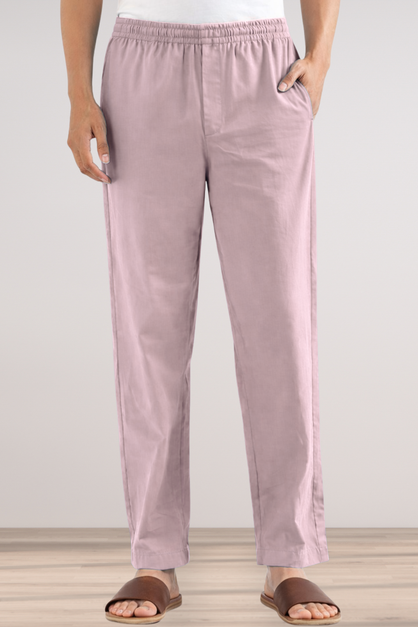 Mauve Cotton Pant Pajama