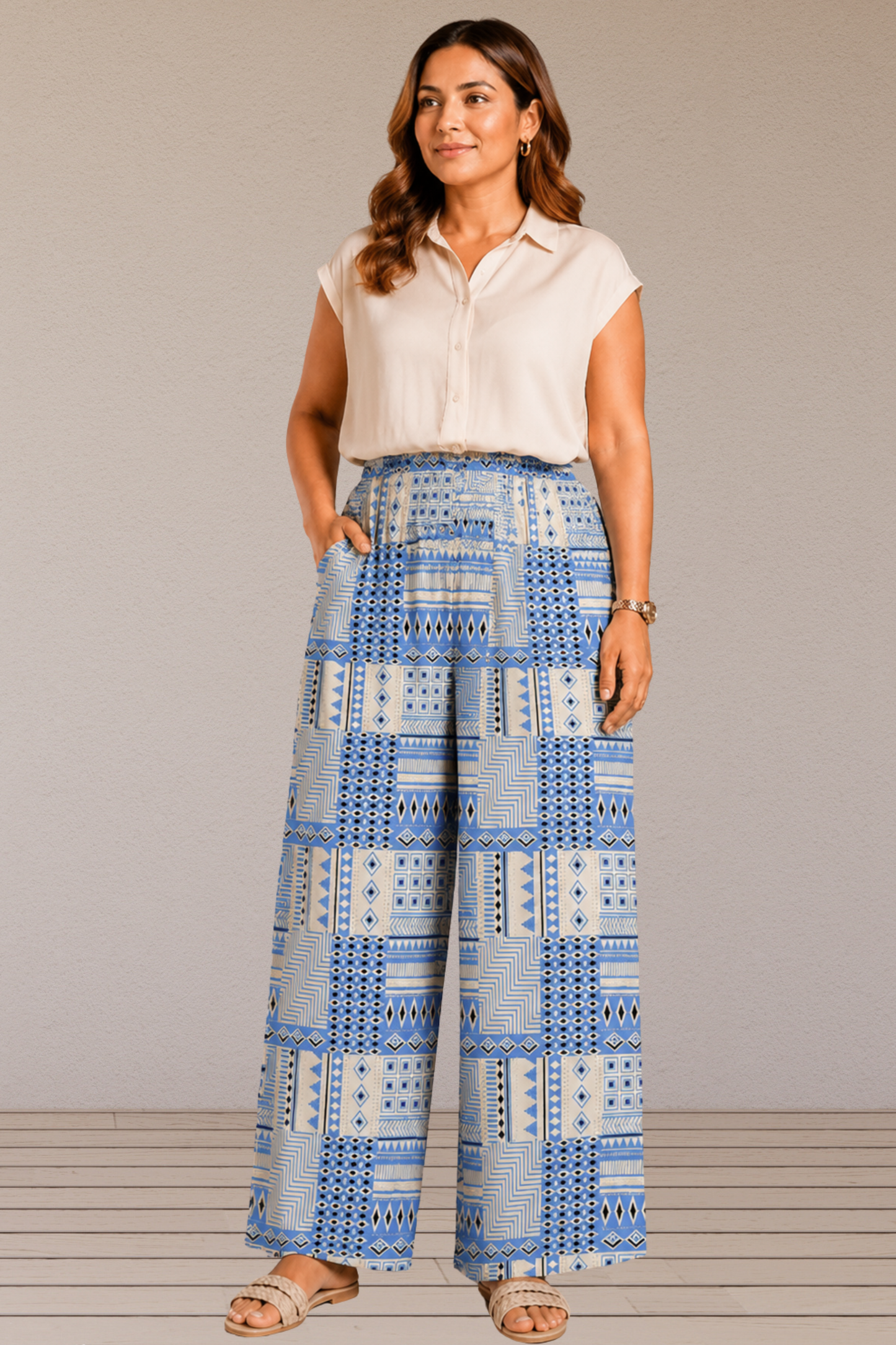 Medallion Muse Rayon Lounge Pants