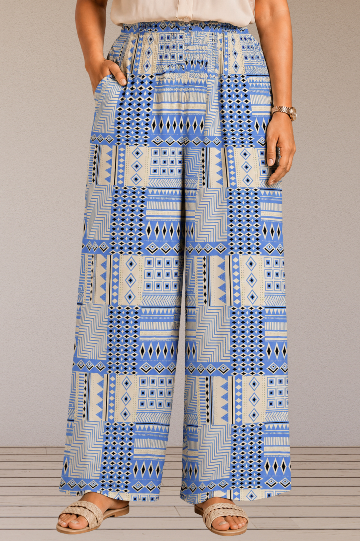 Medallion Muse Rayon Lounge Pants