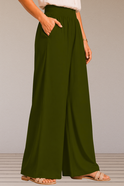 Mehandi Flared Pant Palazzo