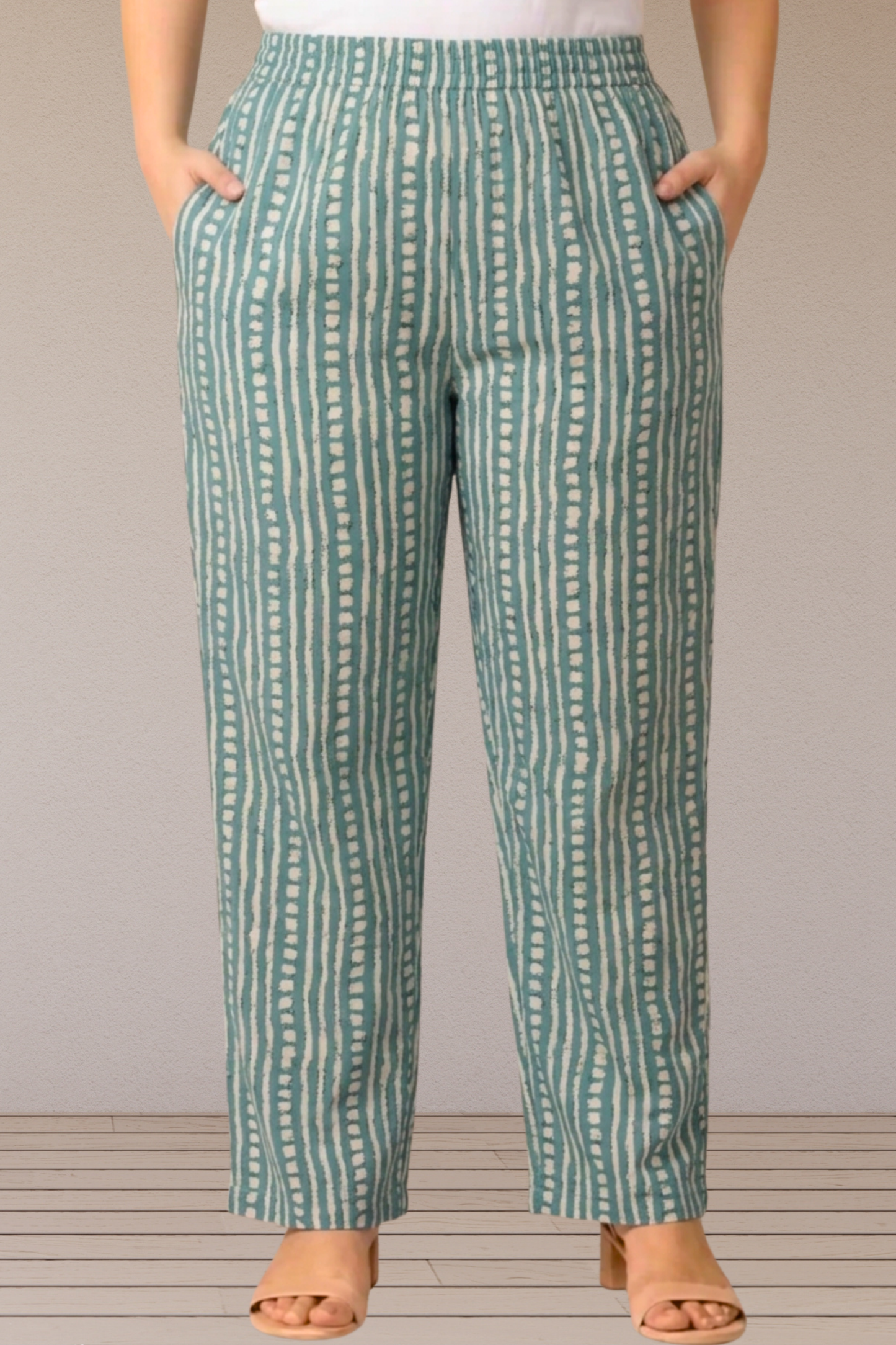 Meher Stripe Cotton Pants