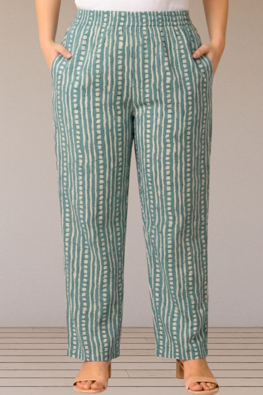 Meher Stripe Cotton Pants