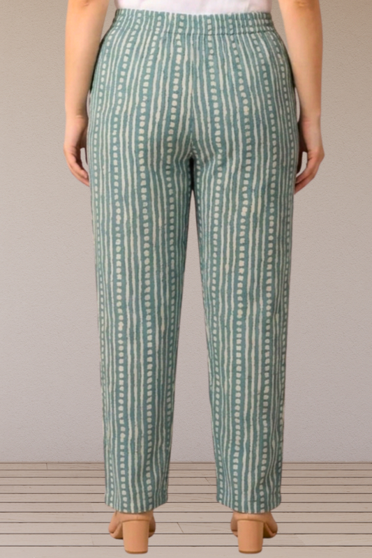 Meher Stripe Cotton Pants