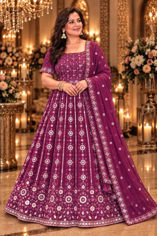 Melodic Sparkle Mirrored Dress