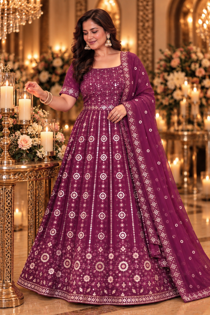 Melodic Sparkle Mirrored Dress