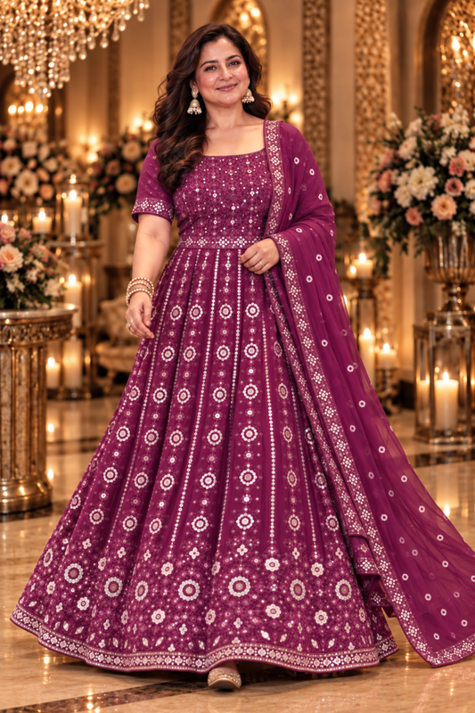 Melodic Sparkle Mirrored Dress