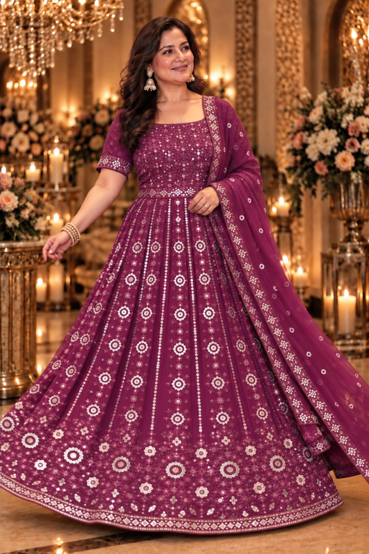 Melodic Sparkle Mirrored Dress