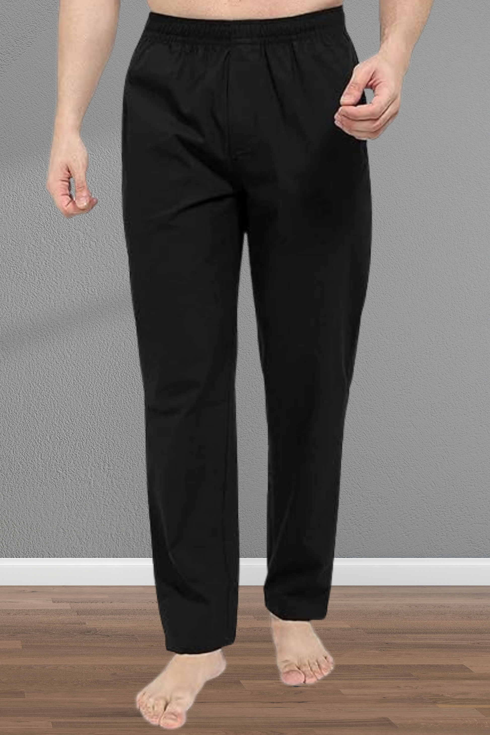 Black Cotton Pant Pajama