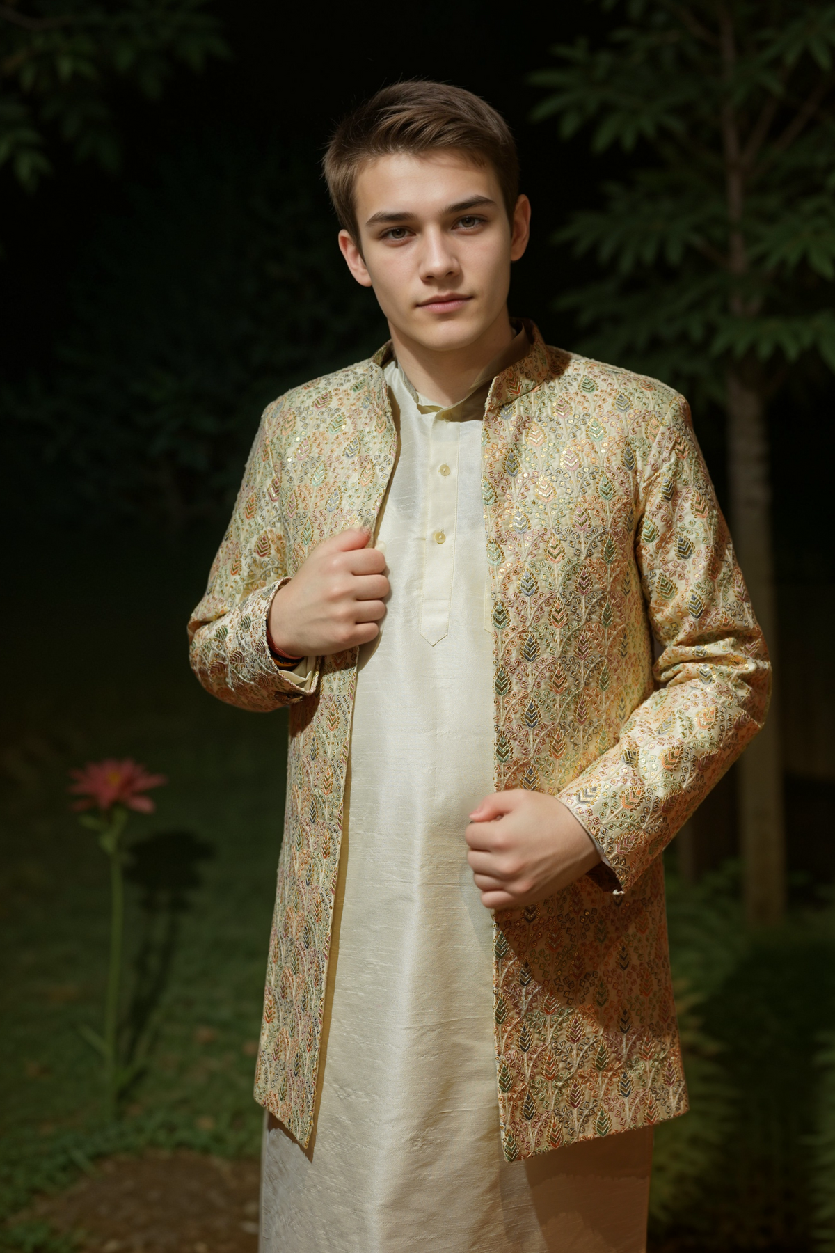 Ivory Opulence Jacket