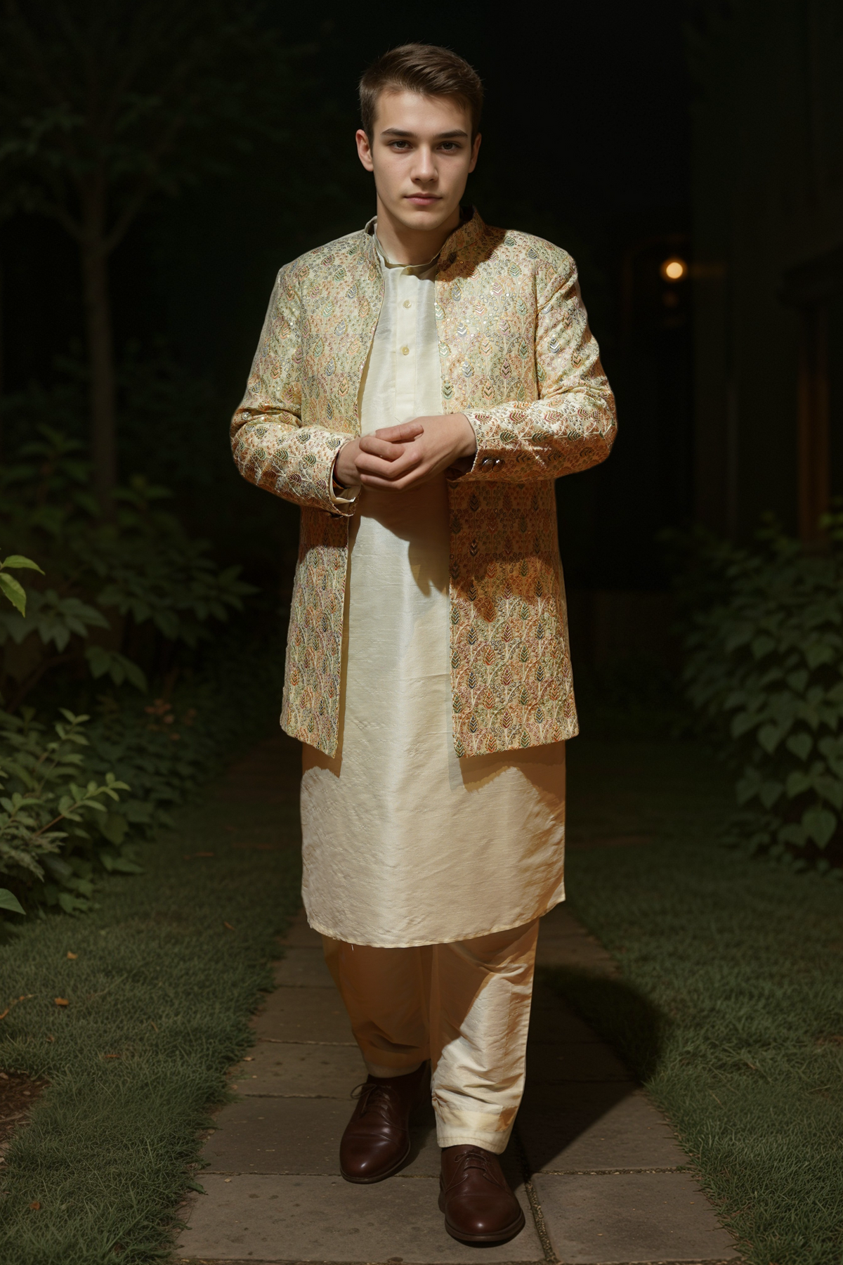 Ivory Opulence Jacket