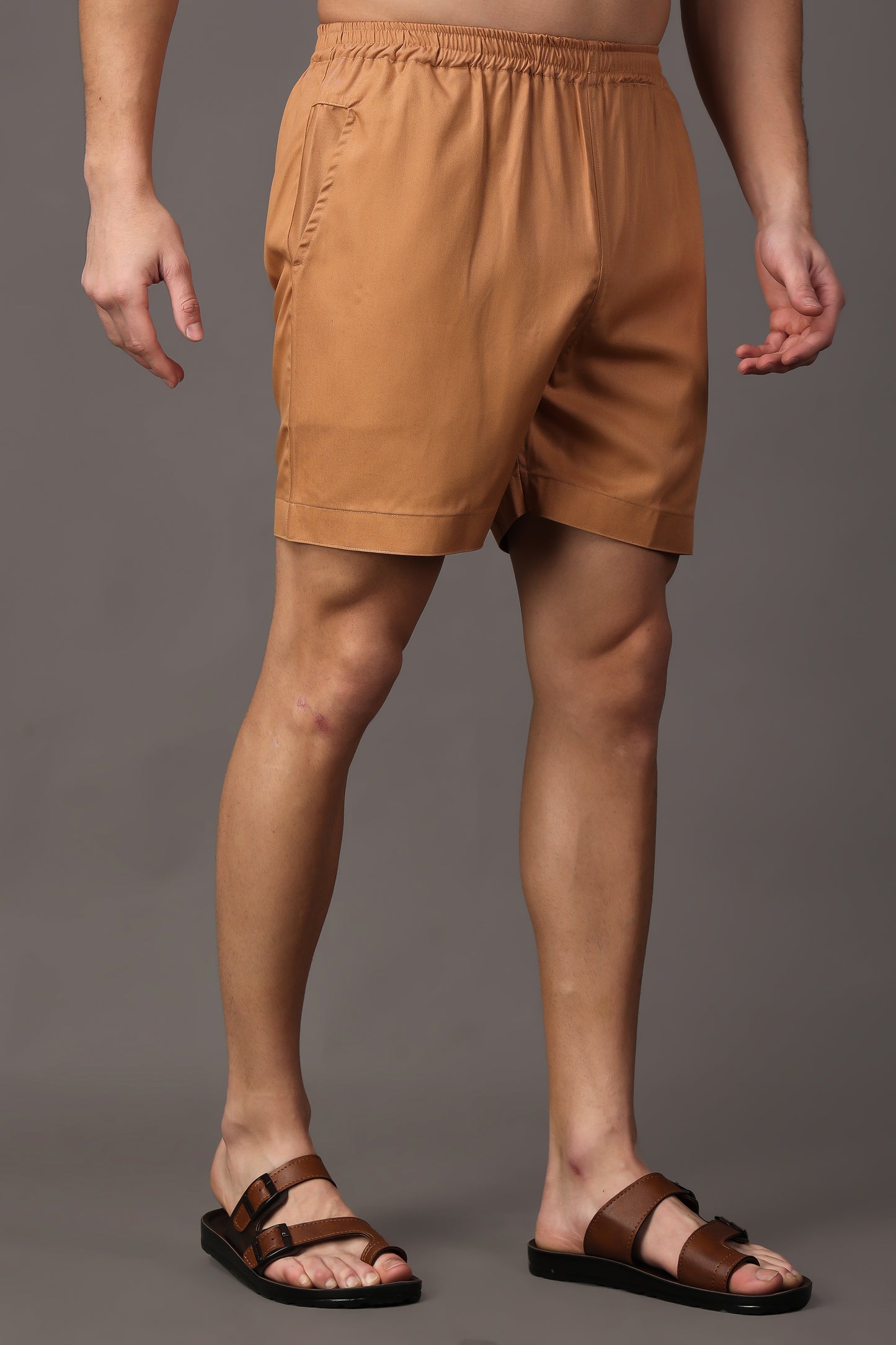 Bronze Brown Comfort Shorts