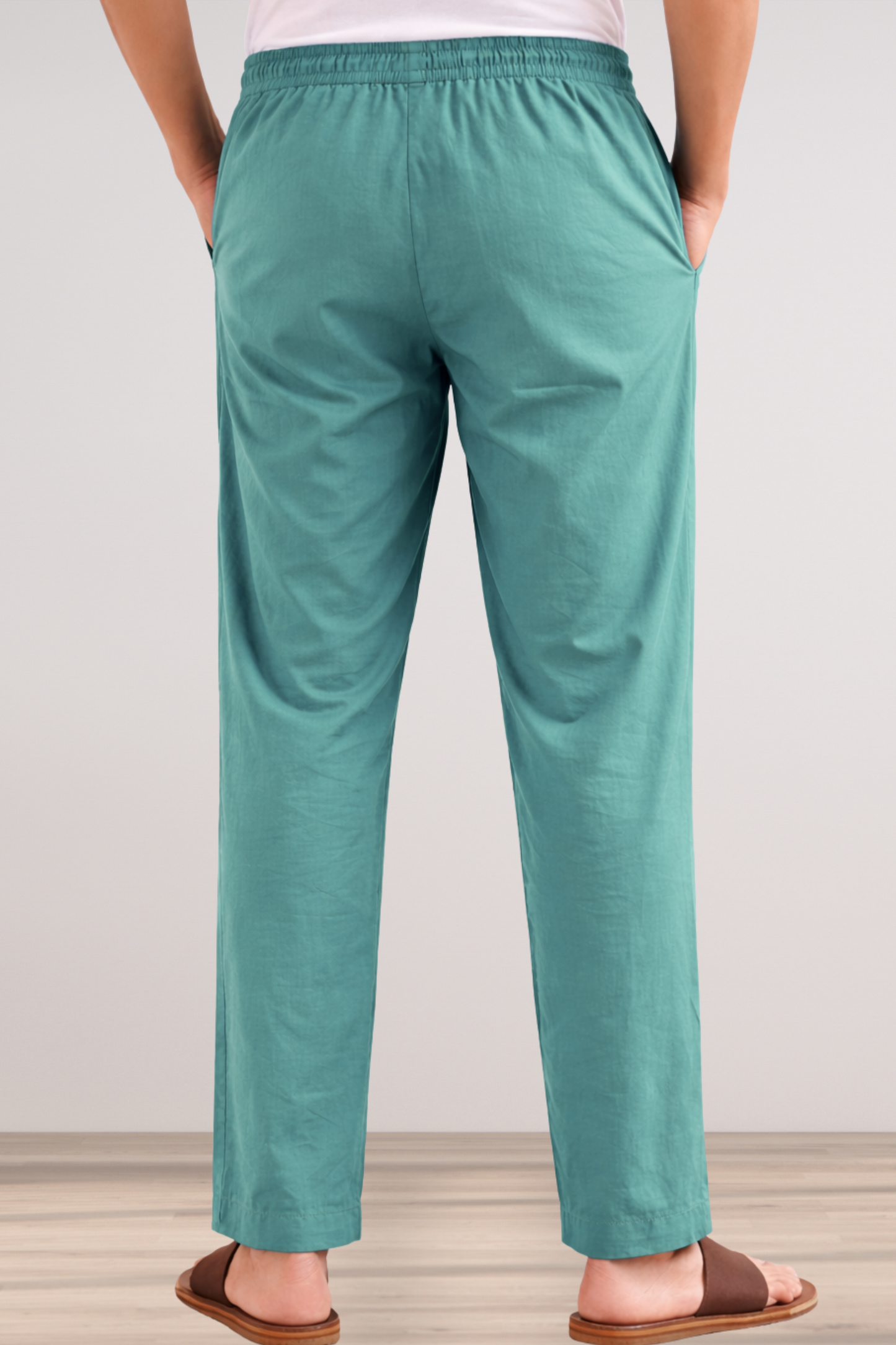 Cobalt Blue Cotton Pant Pajama