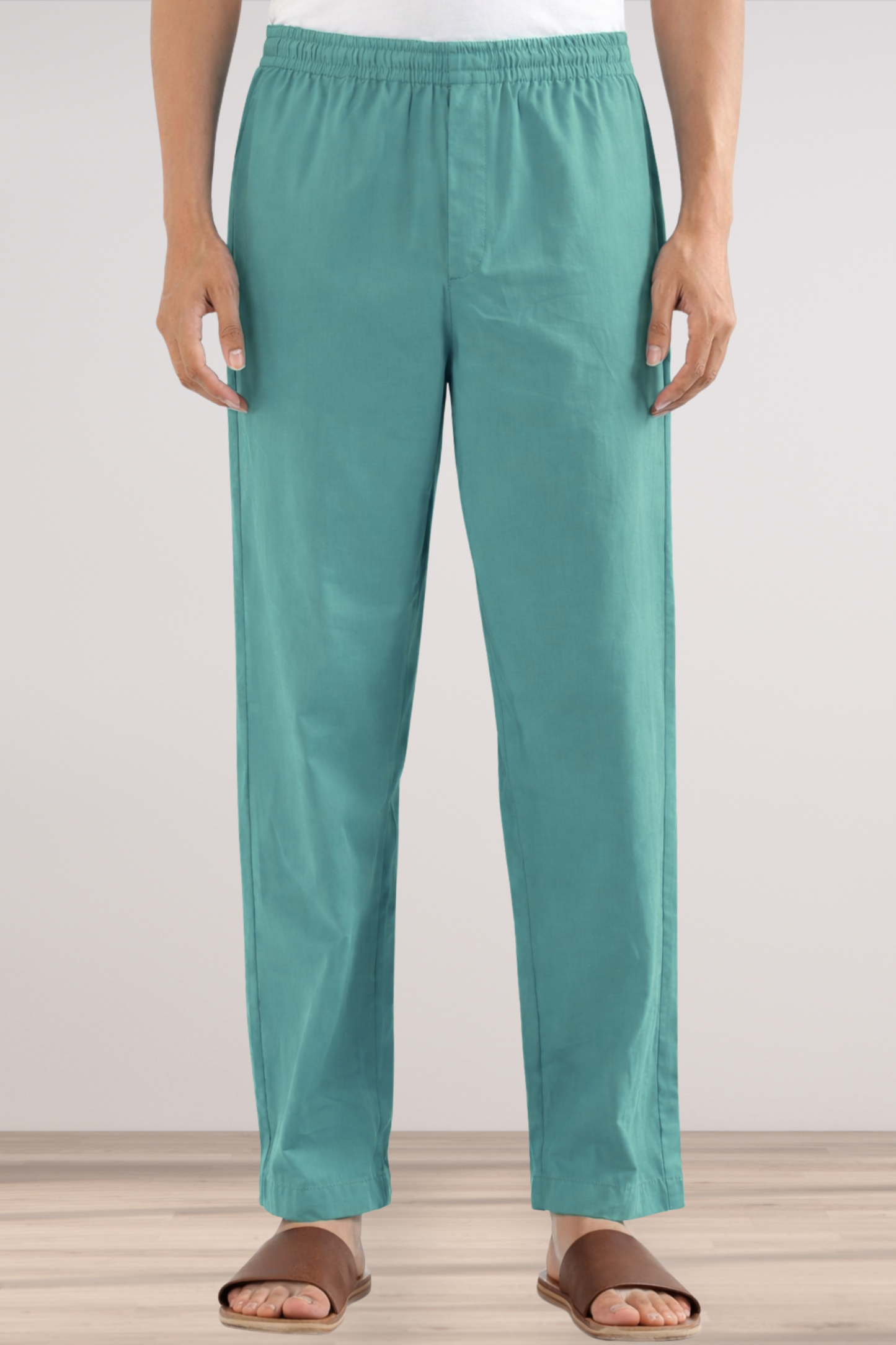 Cobalt Blue Cotton Pant Pajama