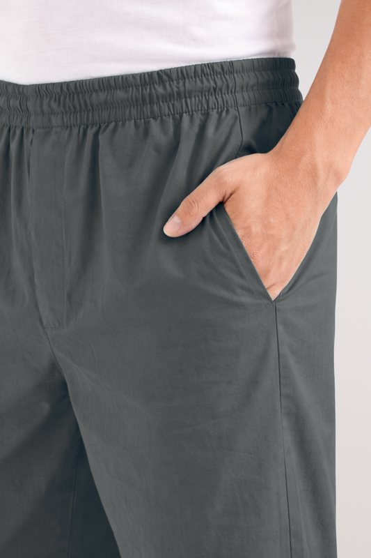 Dark Grey Cotton Pajama