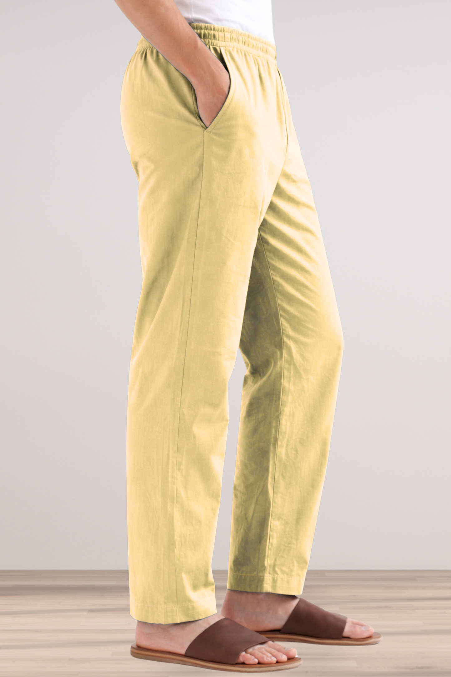 Lemon Cotton Pant Pajama