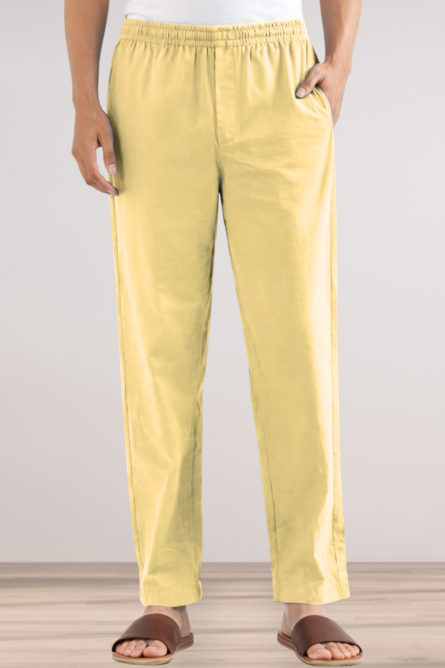 Lemon Cotton Pant Pajama