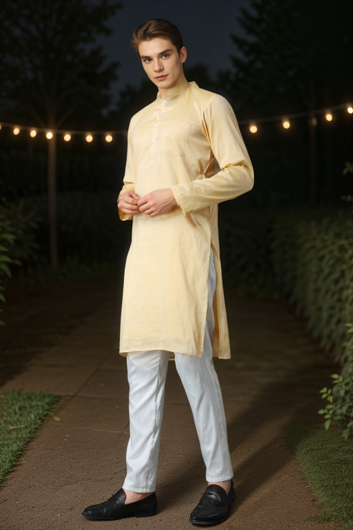 Buy Plus Size ​Ode to Life Jacket Kurta Set At Apella | Sizes XS to 10 XL | India | Free Delivery | Customized