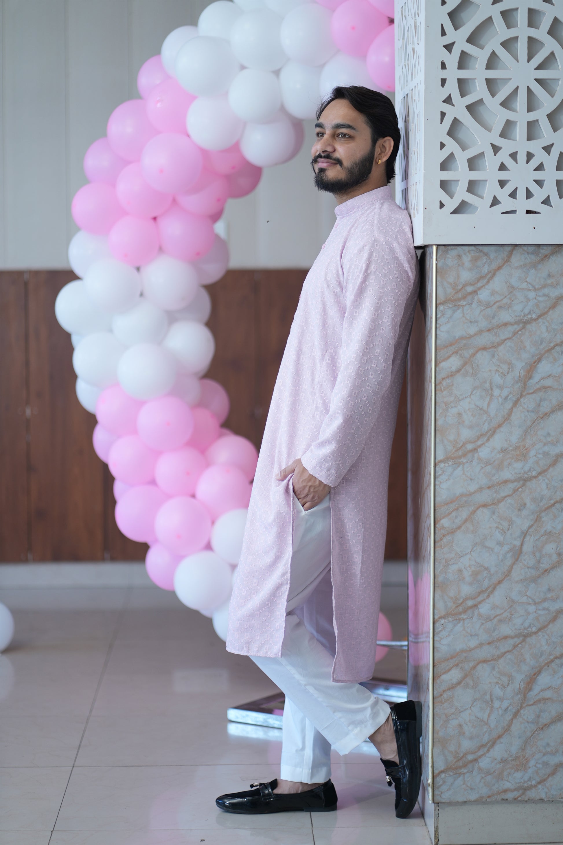 Pink Kurta Pajama