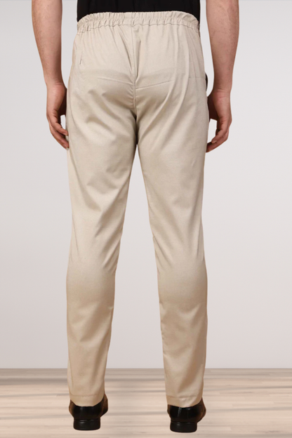 Caramel Comfort Fit Formal Trouser