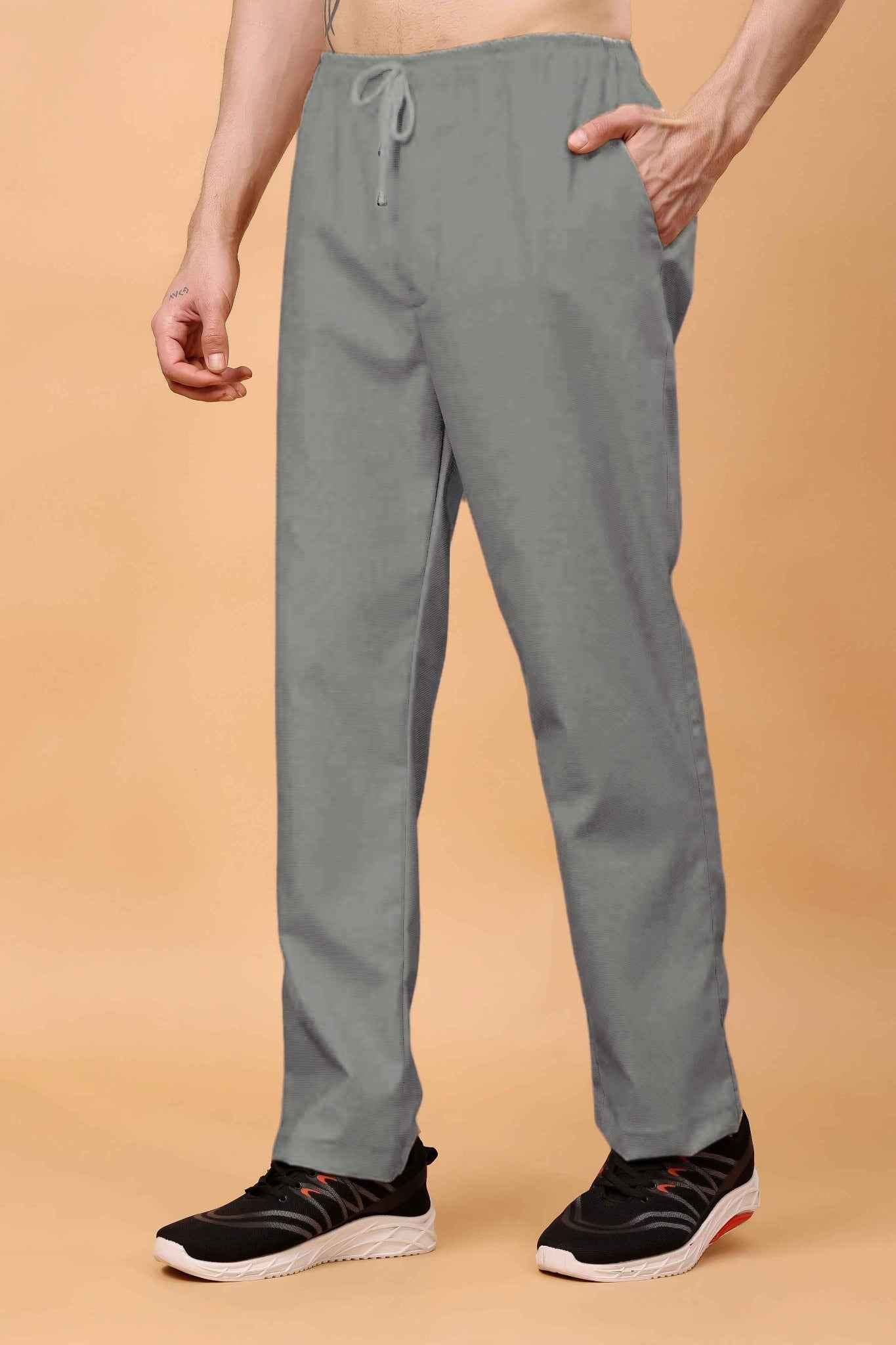 Maple Grey Textured Stretch Cargo