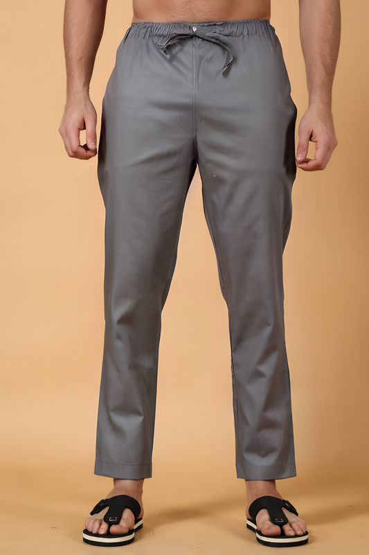 Dark Grey Cotton Pajama