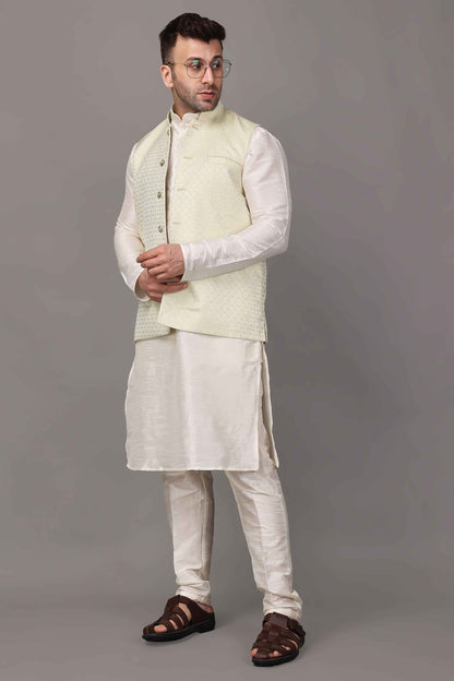Buy Plus Size ​Creamy Radiance Fancy Vasket At Apella | Sizes XS to 10 XL | India | Free Delivery | Customized