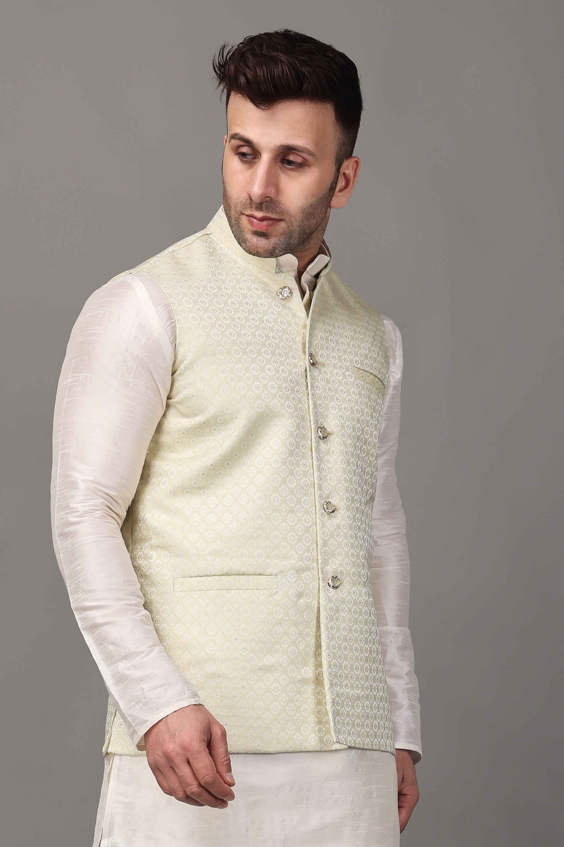 Buy Plus Size ​Creamy Radiance Fancy Vasket At Apella | Sizes XS to 10 XL | India | Free Delivery | Customized