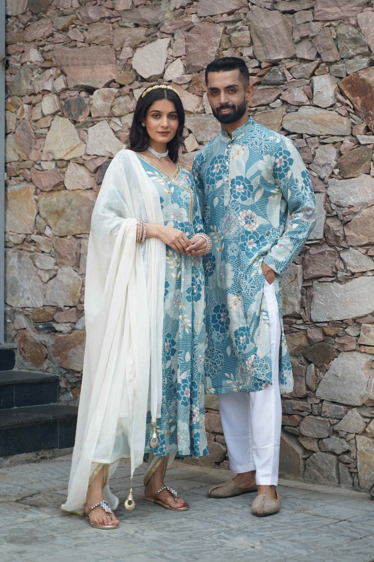 Buy Plus Size ​Subtle Elegance Foiled Kurta At Apella | Sizes XS to 10 XL | India | Free Delivery | Customized