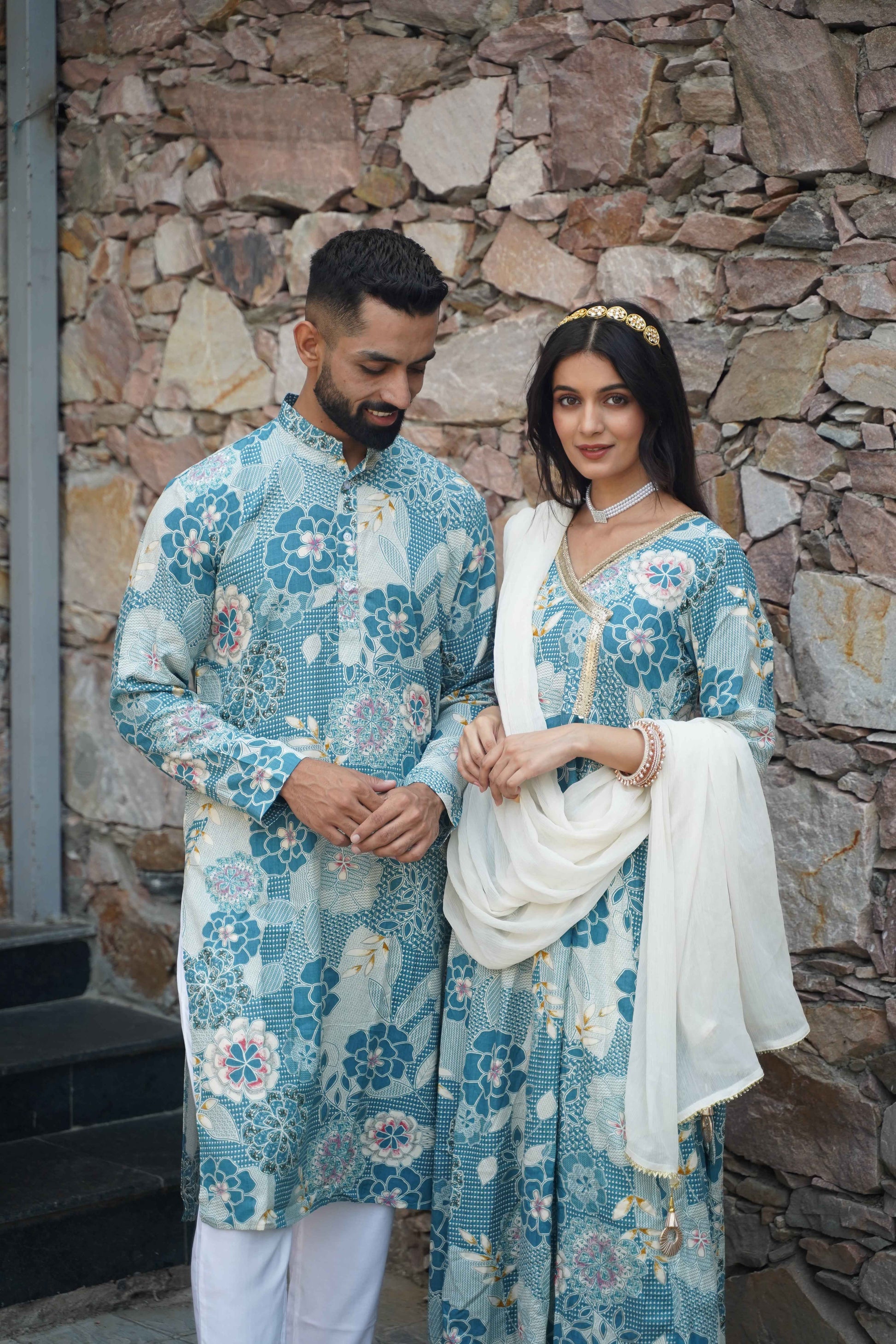 Buy Plus Size ​Subtle Elegance Foiled Kurta At Apella | Sizes XS to 10 XL | India | Free Delivery | Customized
