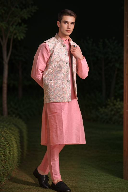 Buy Plus Size ​Subtle Elegance Kurta Vasket Set At Apella | Sizes XS to 10 XL | India | Free Delivery | Customized