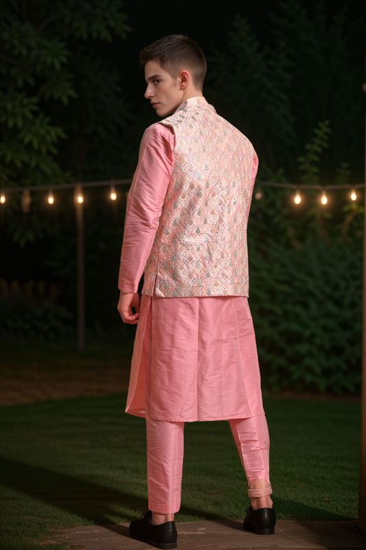 Buy Plus Size ​Subtle Elegance Kurta Vasket Set At Apella | Sizes XS to 10 XL | India | Free Delivery | Customized