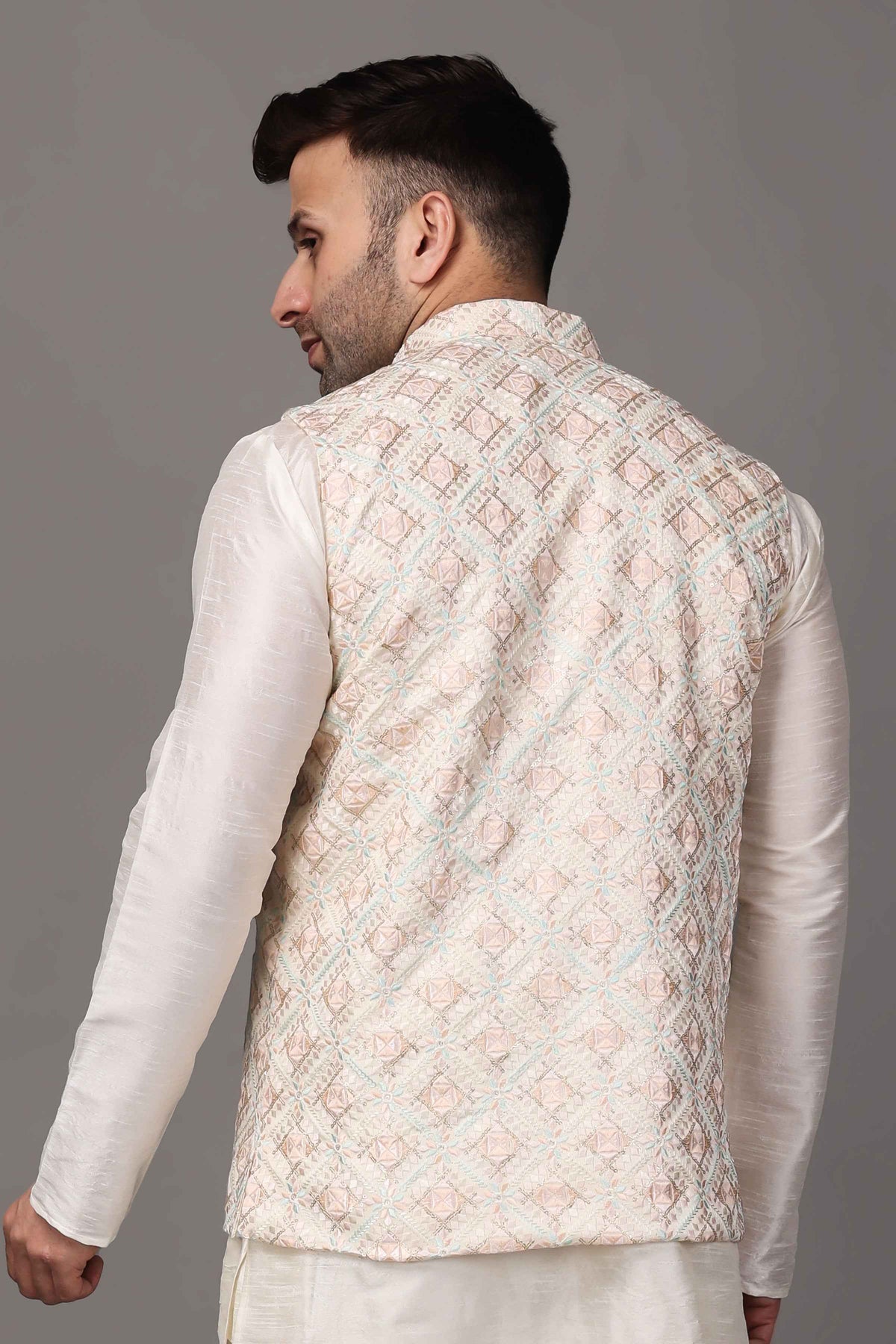 Buy Plus Size ​Pastel Sparkle Sequin Vasket At Apella | Sizes XS to 10 XL | India | Free Delivery | Customized