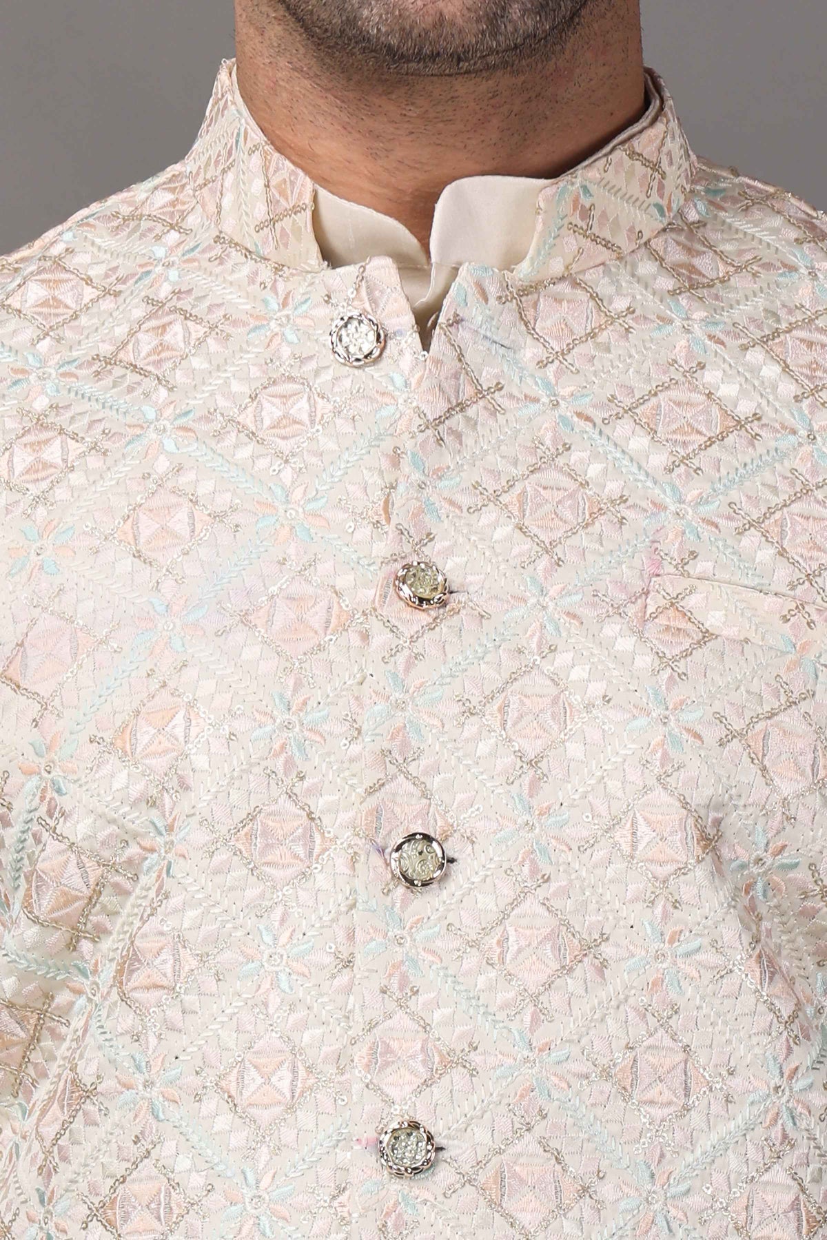 Buy Plus Size ​Pastel Sparkle Sequin Vasket At Apella | Sizes XS to 10 XL | India | Free Delivery | Customized