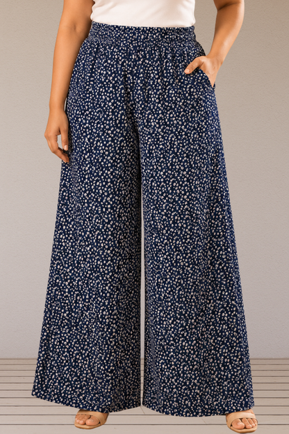 Midnight Dots Rayon Lounge Pants