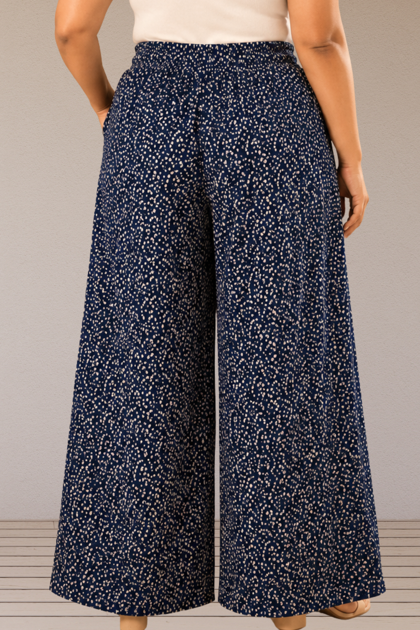 Midnight Dots Rayon Lounge Pants