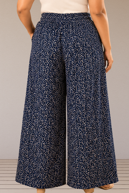 Midnight Dots Rayon Lounge Pants