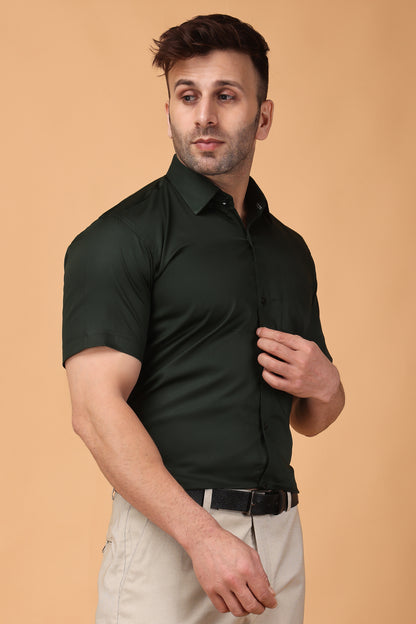 Deep Green Mens Shirts Online
