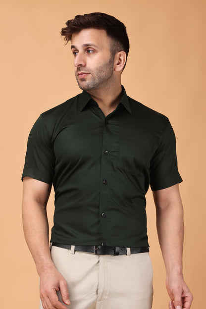 Deep Green Mens Shirts Online