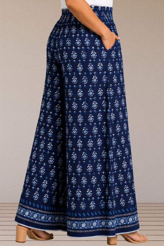 Midnight Neel Rayon Lounge Pants