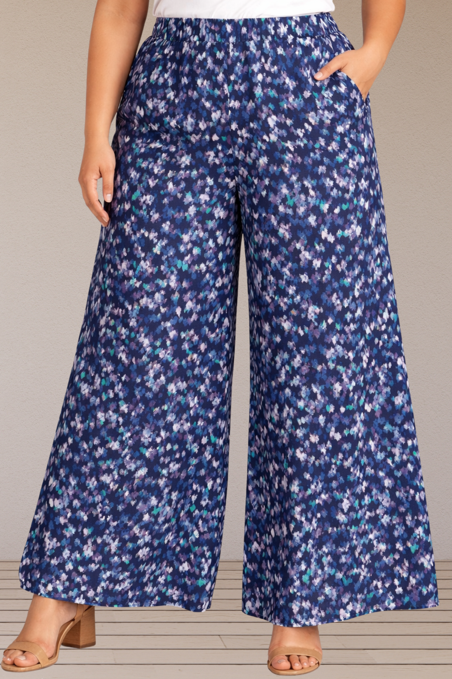 Midnight Petal Summer Lounge Pants