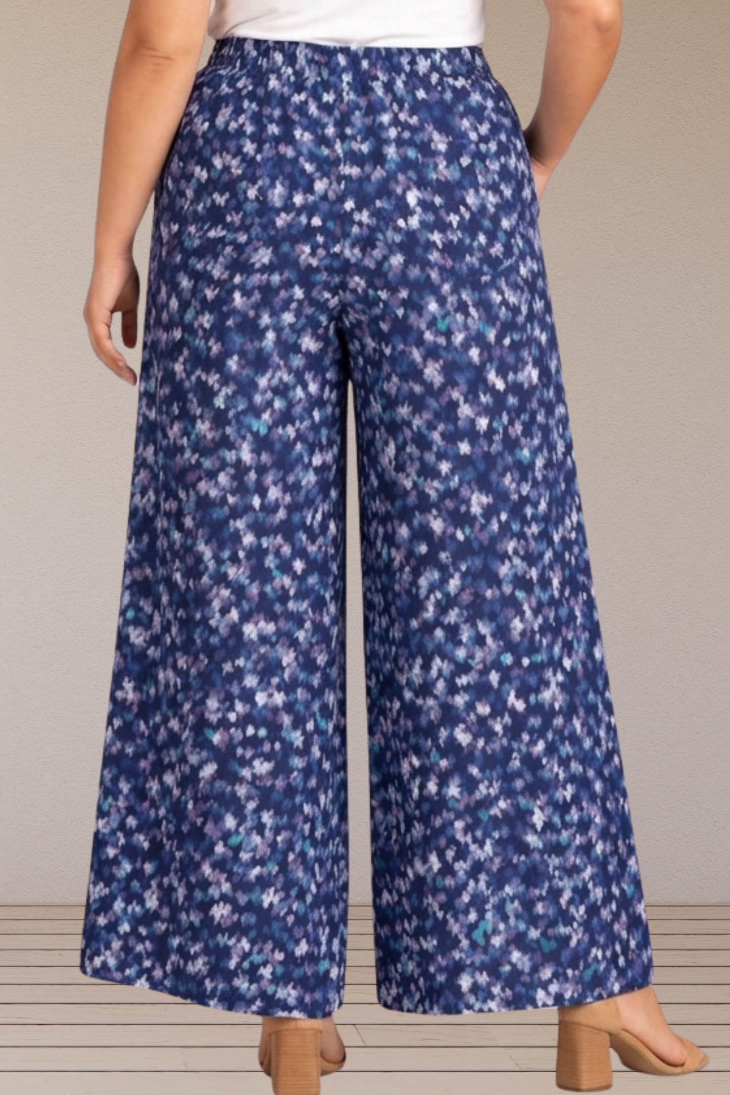 Midnight Petal Summer Lounge Pants