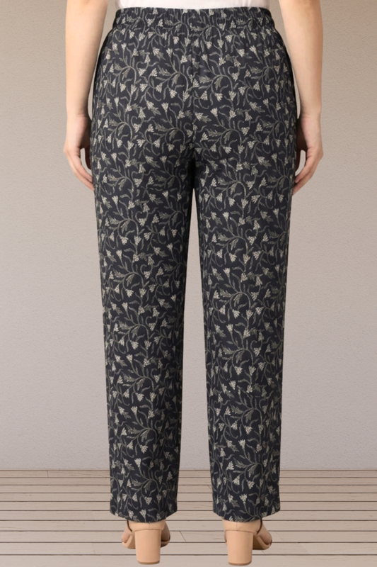 Midnight Vine Printed Pant