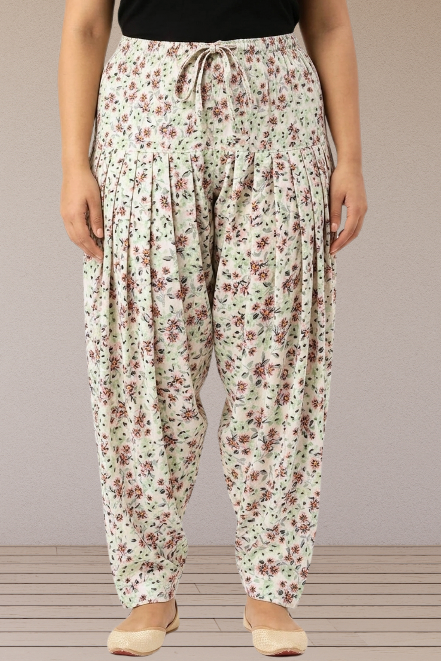 Mint Blossom Cotton Salwar
